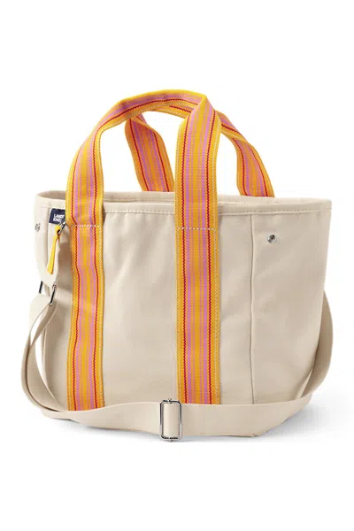 Lands' End Canvas Multiway Pocket Tote In Neutral