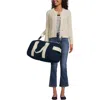 Lands' End Canvas Weekender Duffle Bag In Blue