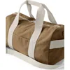 Lands' End Canvas Weekender Duffle Bag In Brown