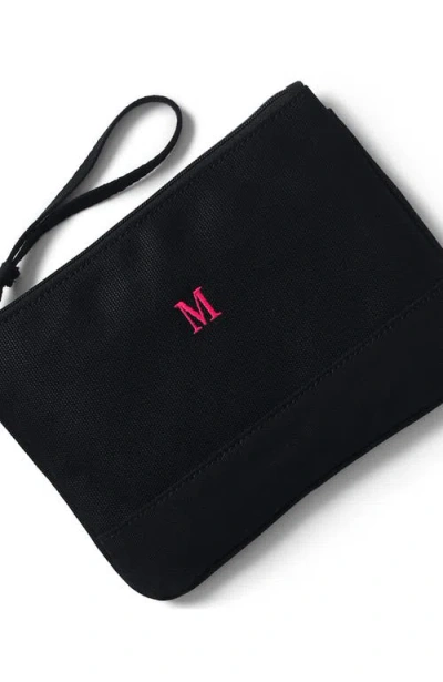 Lands' End Canvas Zipper Pouch In Black