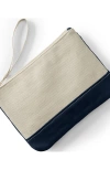 Lands' End Canvas Zipper Pouch In Blue