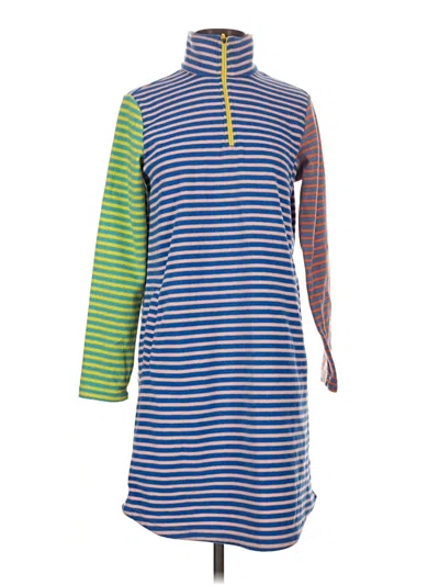 Pre-owned Lands' End Cardigan Sweater In Blue
