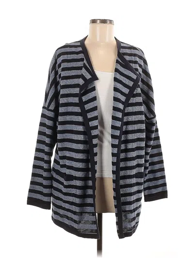 Pre-owned Lands' End Cardigan Sweater In Gray