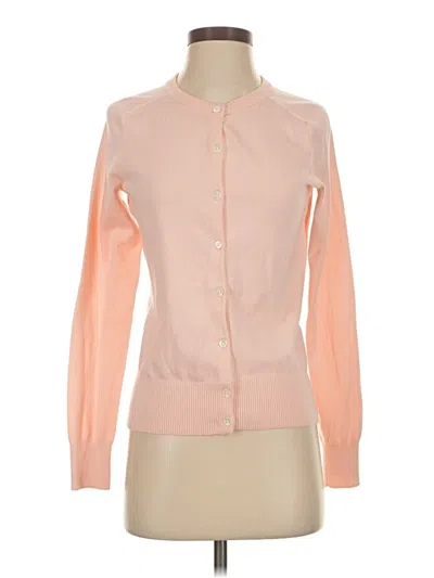Pre-owned Lands' End Cardigan Sweater In Pink