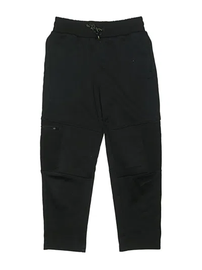 Pre-owned Lands' End Kids'  Cargo Pants In Black