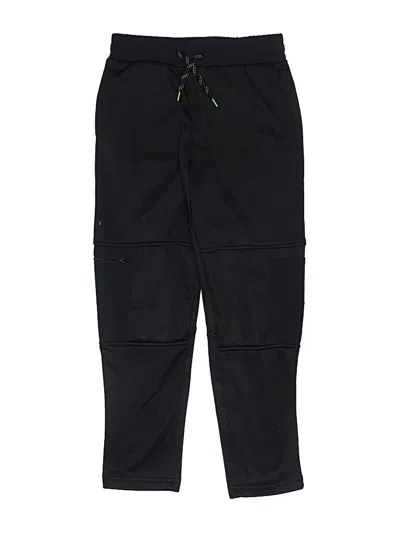Pre-owned Lands' End Kids'  Cargo Pants In Black