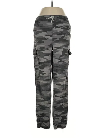Pre-owned Lands' End Cargo Pants In Gray
