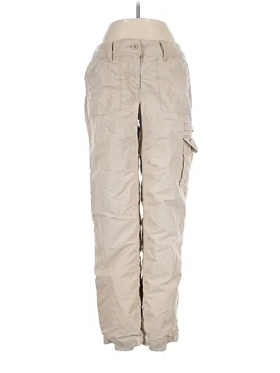 Pre-owned Lands' End Cargo Pants In Tan