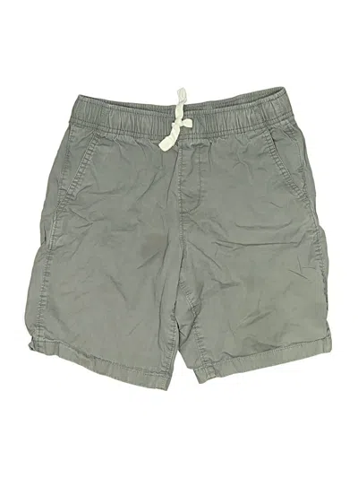 Pre-owned Lands' End Kids'  Cargo Shorts In Gray