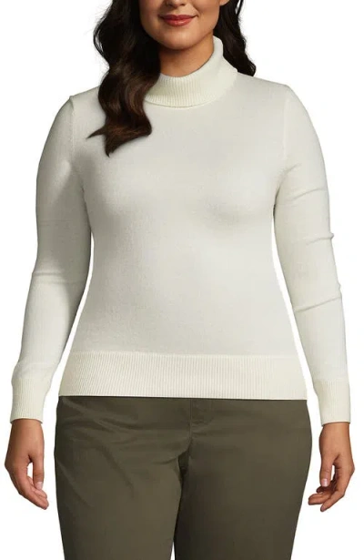 Lands' End Cashmere Turtleneck Sweater