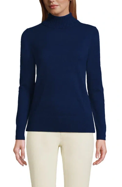 Lands' End Cashmere Turtleneck Sweater