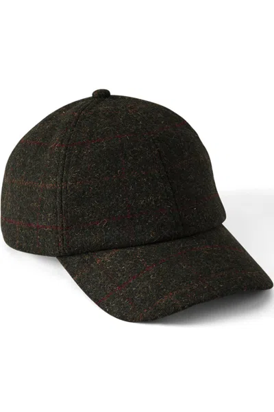 Lands' End Cashtouch Baseball Cap In Green