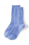 Lands' End Cashtouch Crew Socks In Multi
