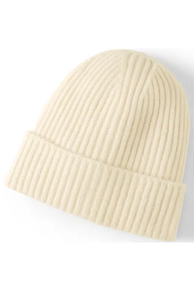 Lands' End Cashtouch Slouchy Winter Beanie In Neutral