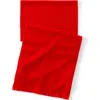 Lands' End Cashtouch Winter Scarf Pattern In Bright Cherry