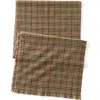 Lands' End Cashtouch Winter Scarf Pattern In Brown