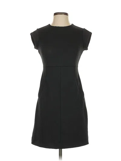 Pre-owned Lands' End Casual Dress In Black