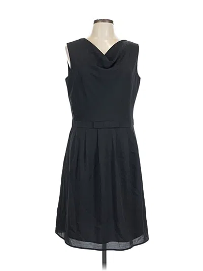 Pre-owned Lands' End Casual Dress In Black