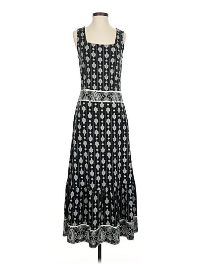 Pre-owned Lands' End Casual Dress In Black