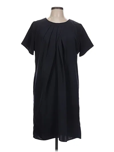 Pre-owned Lands' End Casual Dress In Black