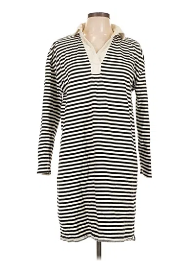 Pre-owned Lands' End Casual Dress In Black