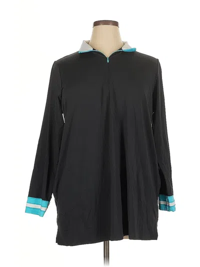 Pre-owned Lands' End Casual Dress In Blue