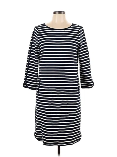 Pre-owned Lands' End Casual Dress In Blue