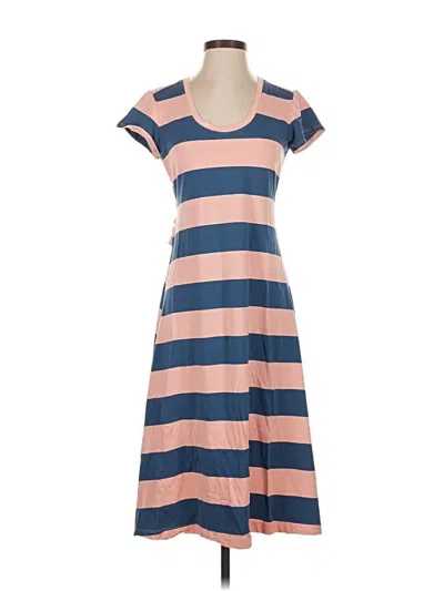 Pre-owned Lands' End Casual Dress In Blue