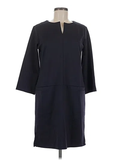 Pre-owned Lands' End Casual Dress In Blue