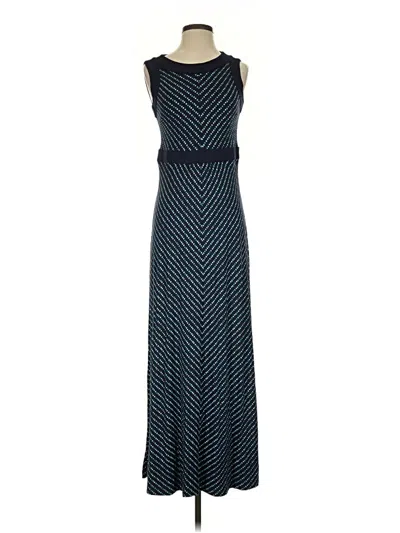 Pre-owned Lands' End Casual Dress In Blue