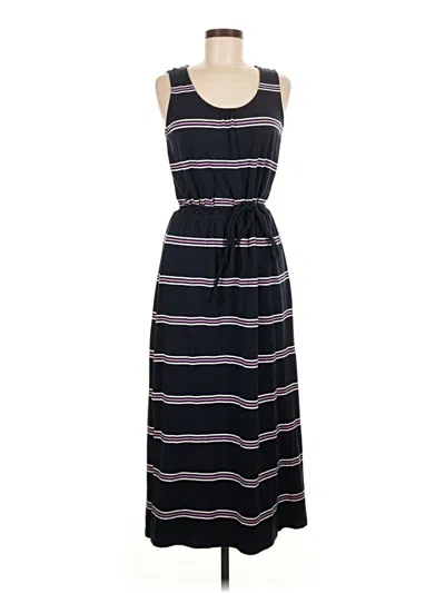 Pre-owned Lands' End Casual Dress In Blue