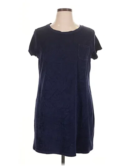 Pre-owned Lands' End Casual Dress In Blue