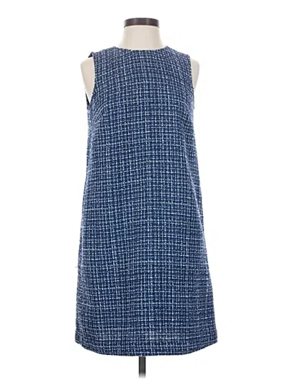 Pre-owned Lands' End Casual Dress In Blue