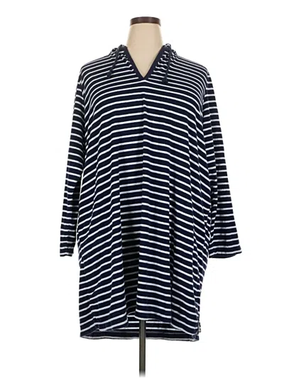 Pre-owned Lands' End Casual Dress In Blue