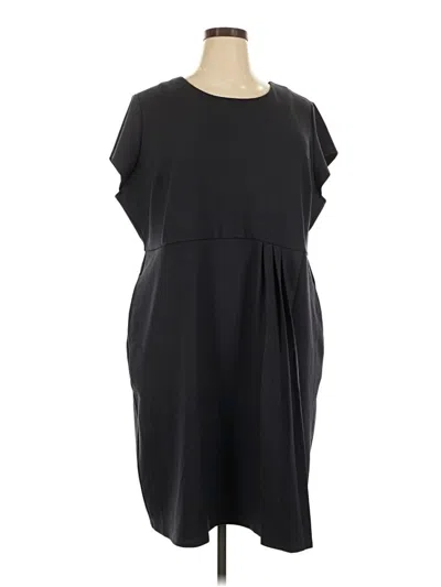 Pre-owned Lands' End Casual Dress In Blue
