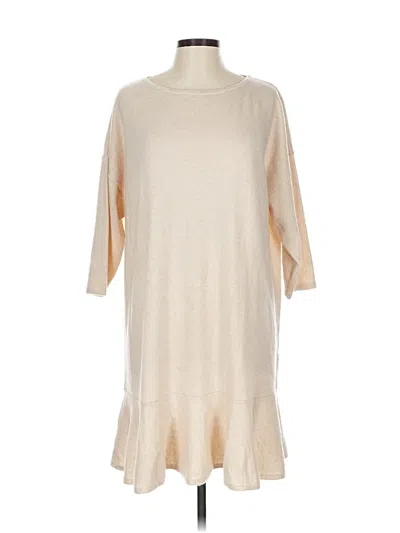 Pre-owned Lands' End Casual Dress In Brown