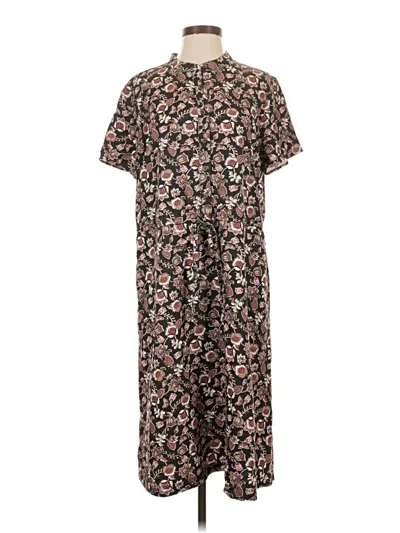 Pre-owned Lands' End Casual Dress In Brown