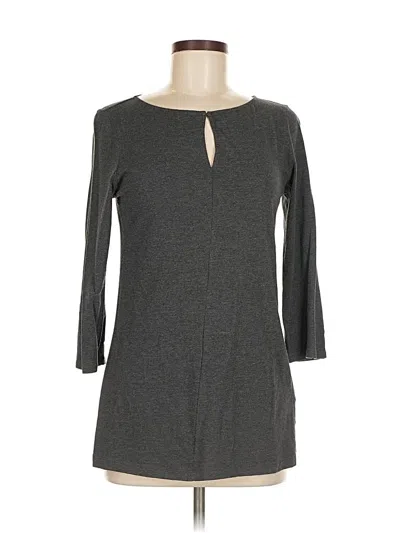 Pre-owned Lands' End Casual Dress In Gray