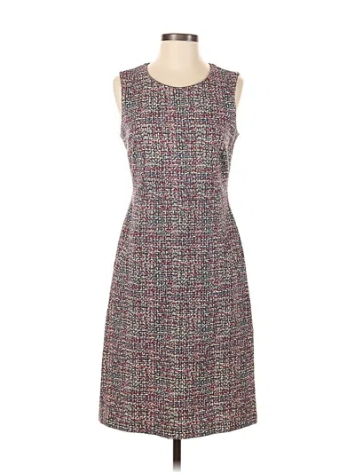 Pre-owned Lands' End Casual Dress In Gray