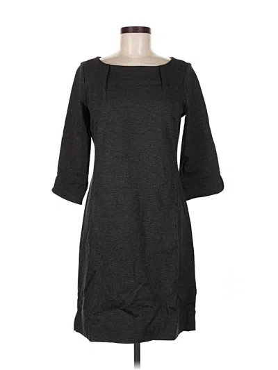 Lands' End Casual Dress In Brown