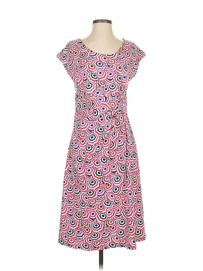 Pre-owned Lands' End Casual Dress In Pink