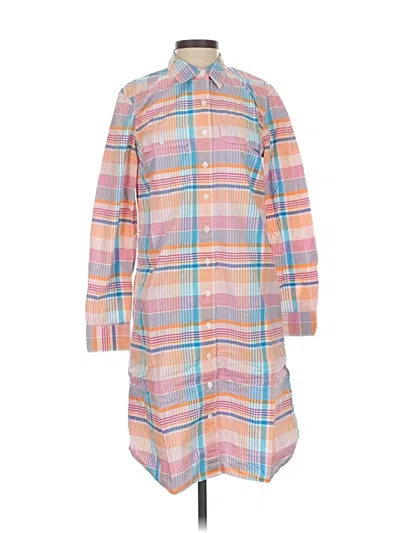 Pre-owned Lands' End Casual Dress In Pink