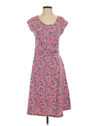 Pre-owned Lands' End Casual Dress In Pink
