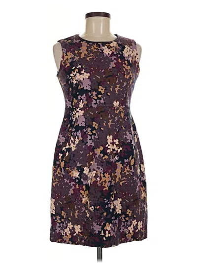 Pre-owned Lands' End Casual Dress In Purple