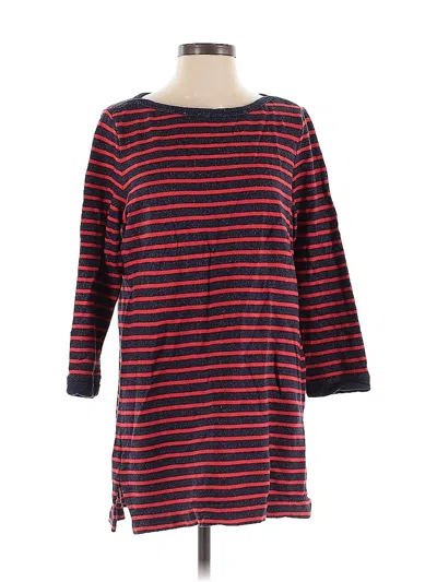 Pre-owned Lands' End Casual Dress In Red