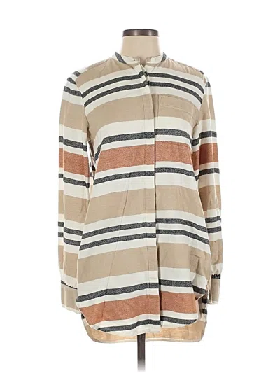 Pre-owned Lands' End Casual Dress In Tan
