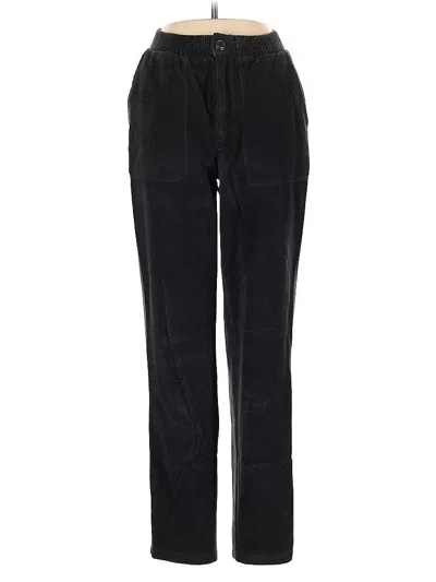 Pre-owned Lands' End Casual Pants In Black