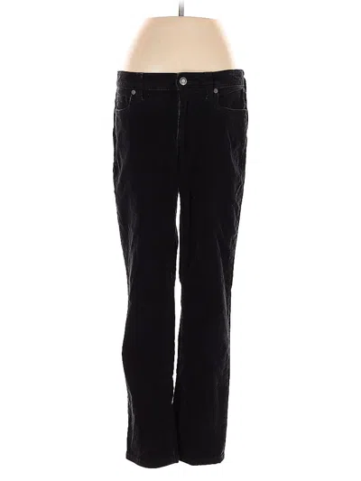 Pre-owned Lands' End Casual Pants In Black