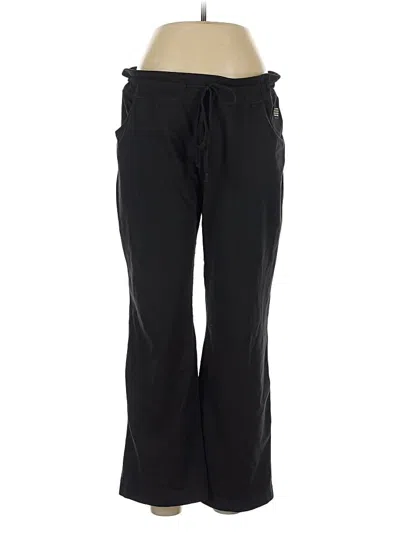 Pre-owned Lands' End Casual Pants In Black