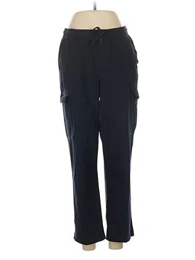 Pre-owned Lands' End Casual Pants In Black